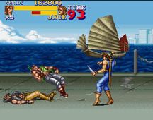 une photo d'Ã©cran de Final Fight 2 sur Nintendo Super Nes